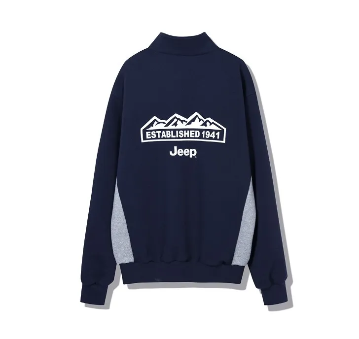 JEEP  |Unisex Long Sleeves Logo Sweatshirts