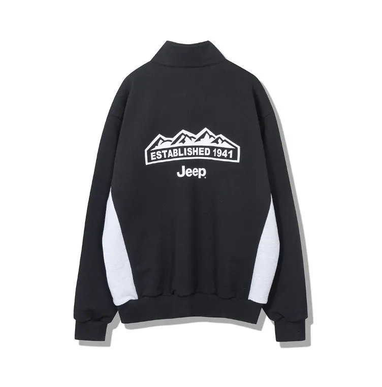 JEEP  |Unisex Long Sleeves Logo Sweatshirts