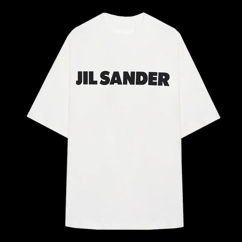 Jil Sander  |Crew Neck Pullovers Unisex Street Style Cotton Short Sleeves