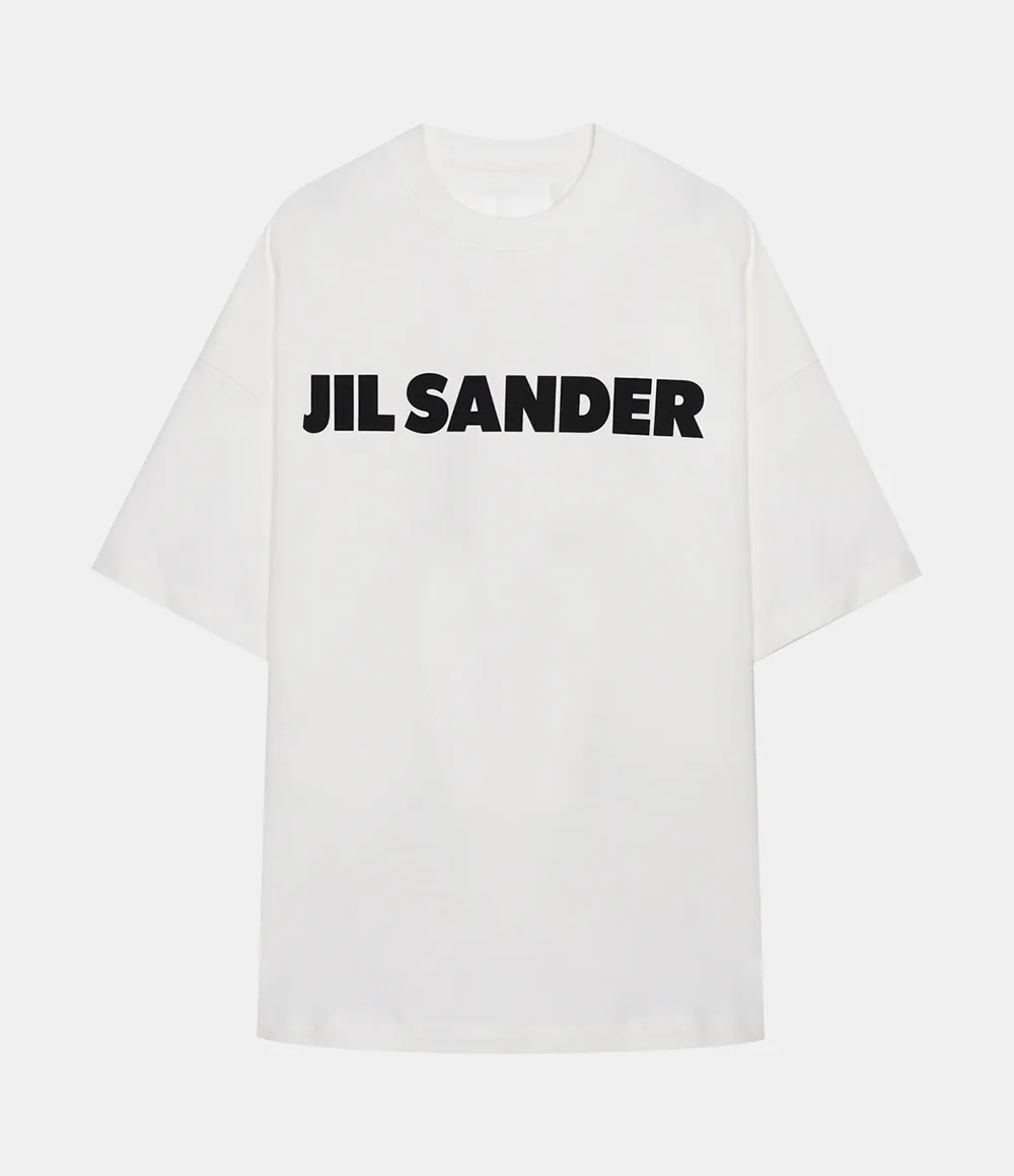 Jil Sander  |Crew Neck Pullovers Unisex Street Style Cotton Short Sleeves