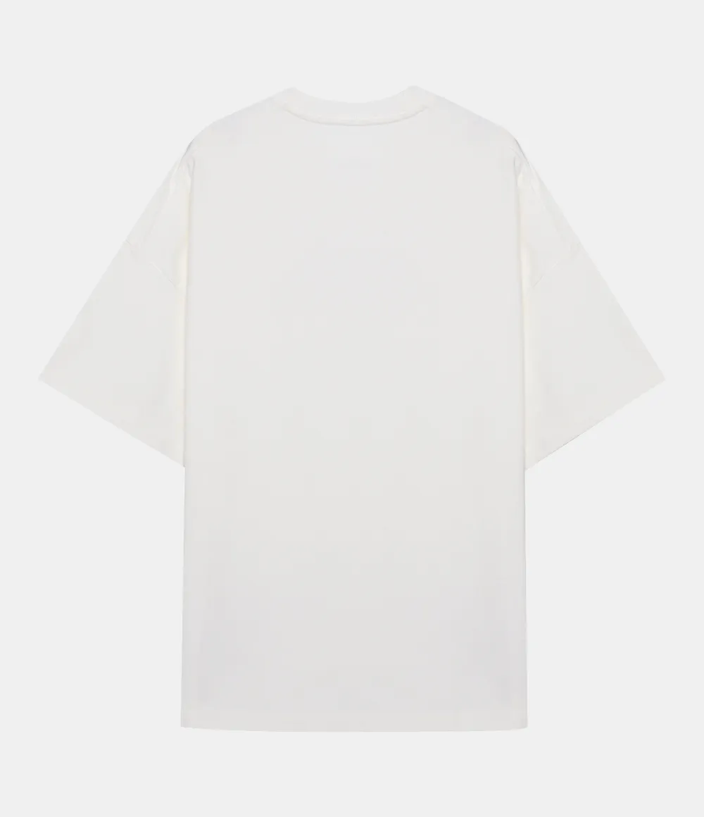 Jil Sander  |Crew Neck Pullovers Unisex Street Style Cotton Short Sleeves