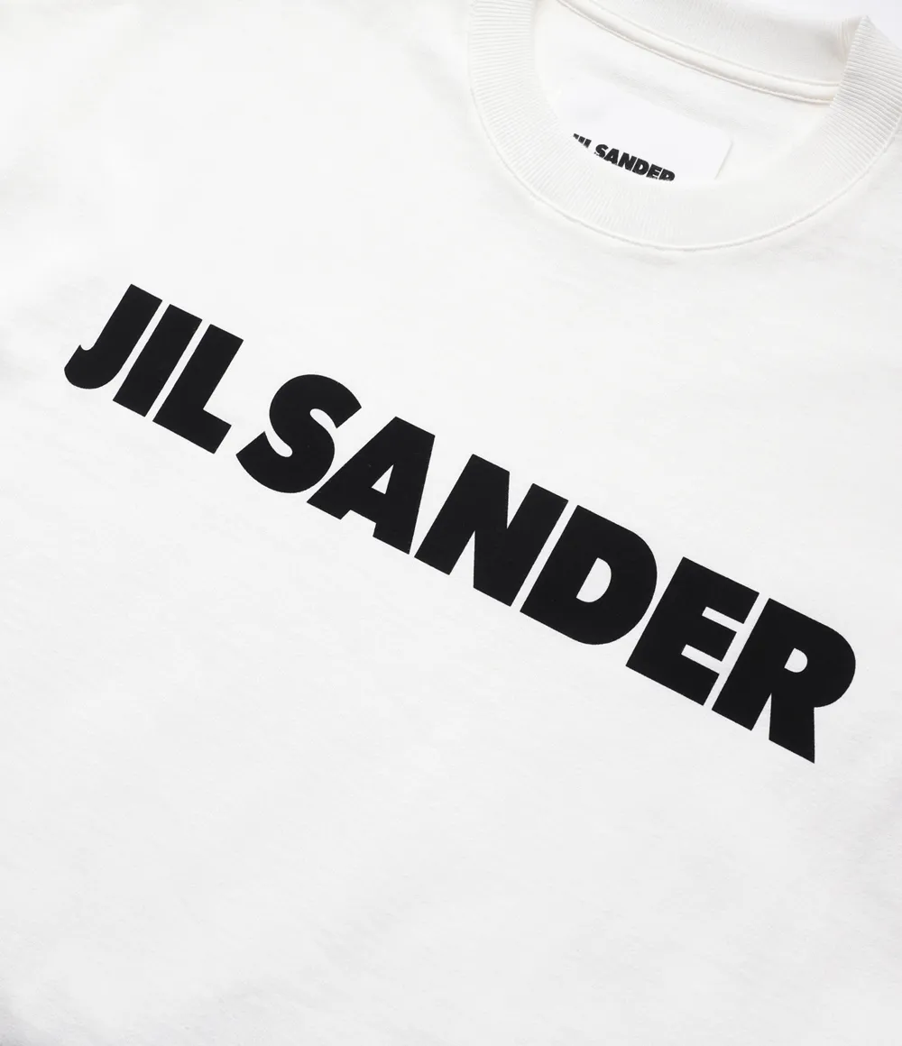 Jil Sander  |Crew Neck Pullovers Unisex Street Style Cotton Short Sleeves