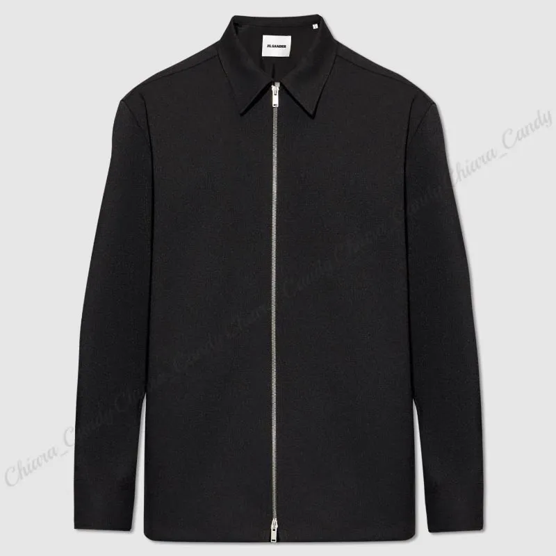 Jil Sander  |Street Style Long Sleeves Plain Designers Shirts