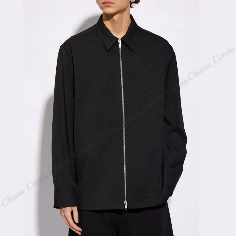 Jil Sander  |Street Style Long Sleeves Plain Designers Shirts