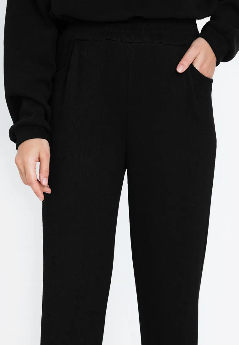 JONI RIBBED JOGGER PANTS