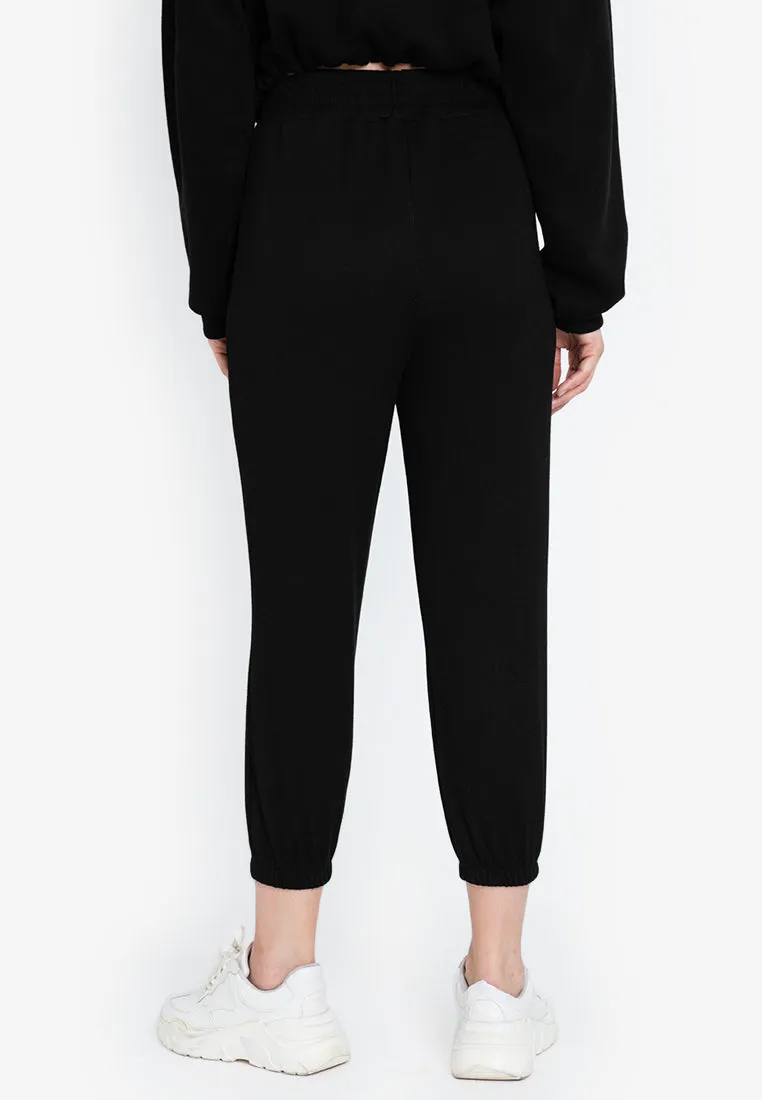 JONI RIBBED JOGGER PANTS