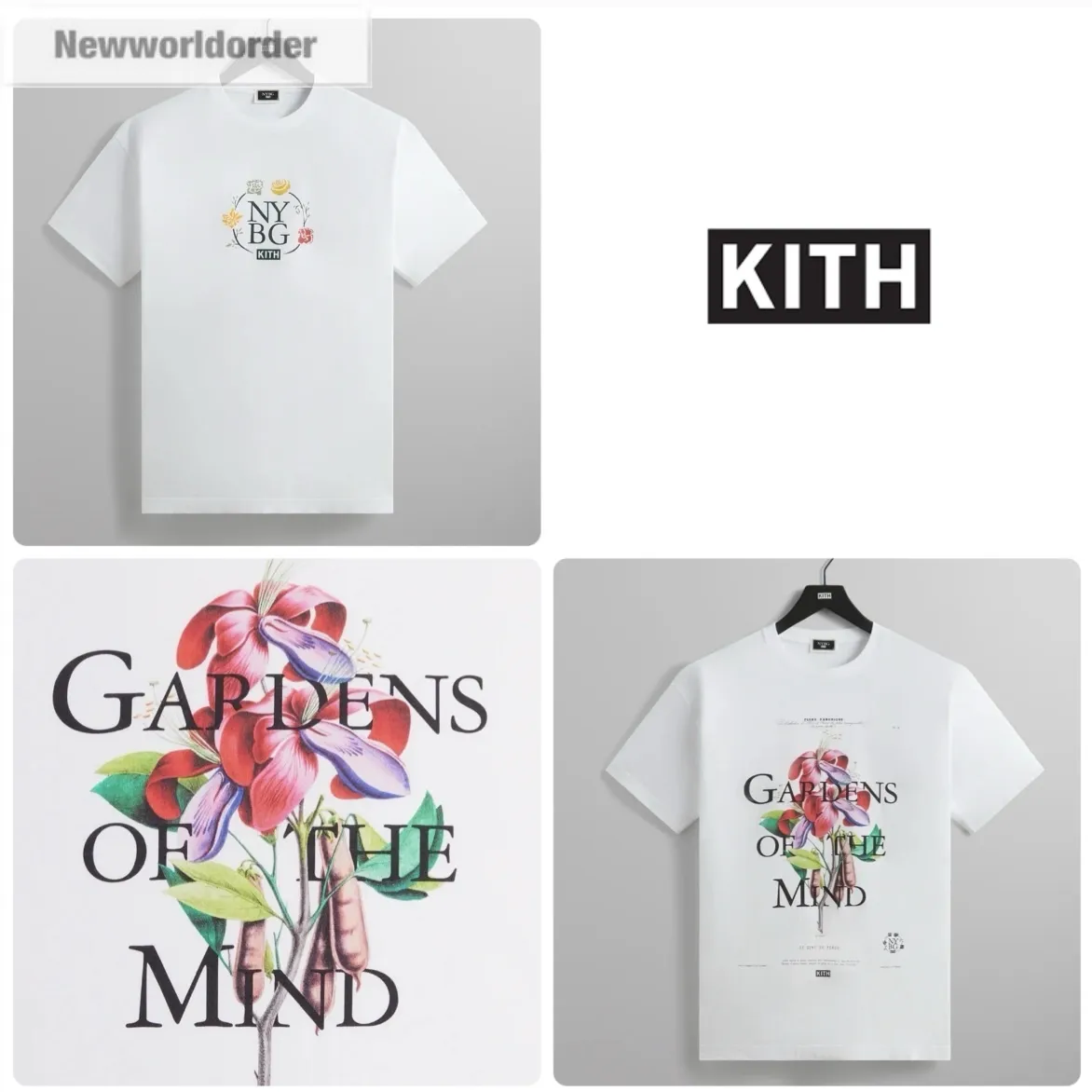 KITH NYC  |Pullovers Flower Patterns Unisex Street Style Cotton