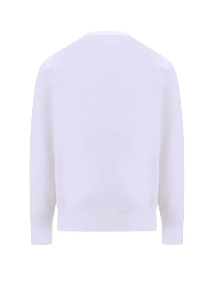 Kiton  |Long Sleeves Cotton Logo Sweatshirts