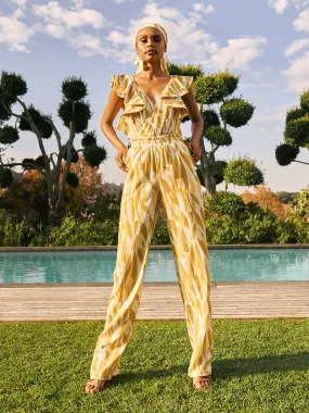 Leer Pants - Jardin Mustard