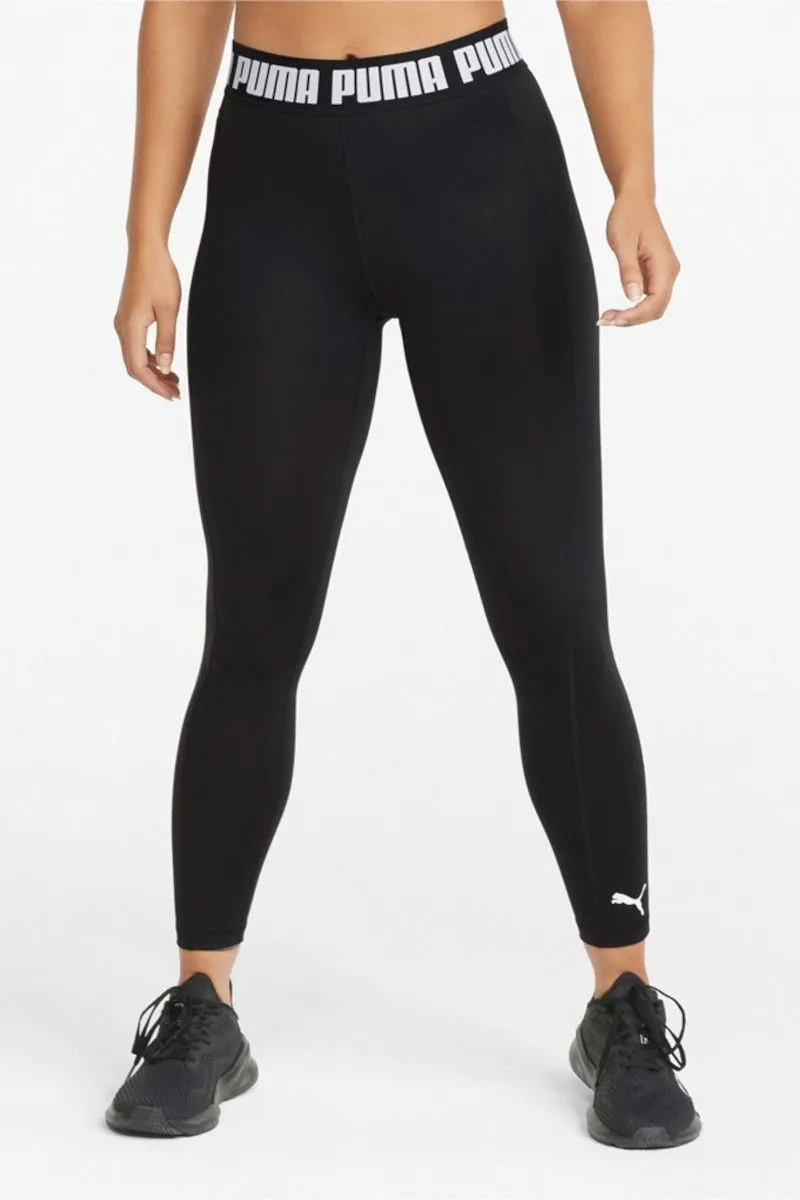 Leggings da training a vita alta resistenti donna Nero