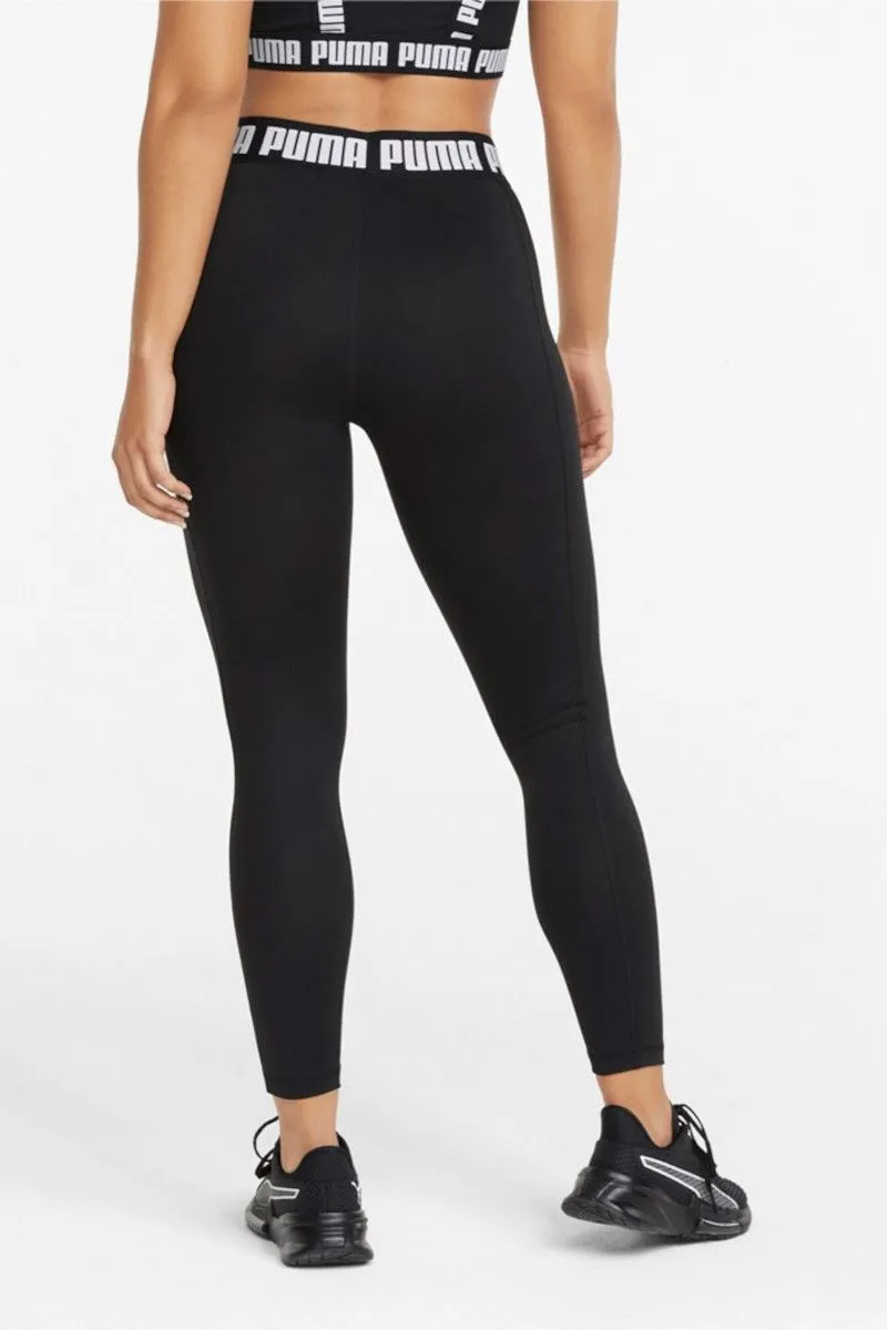 Leggings da training a vita alta resistenti donna Nero