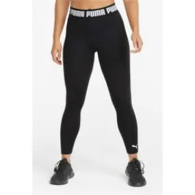 Leggings da training a vita alta resistenti donna Nero