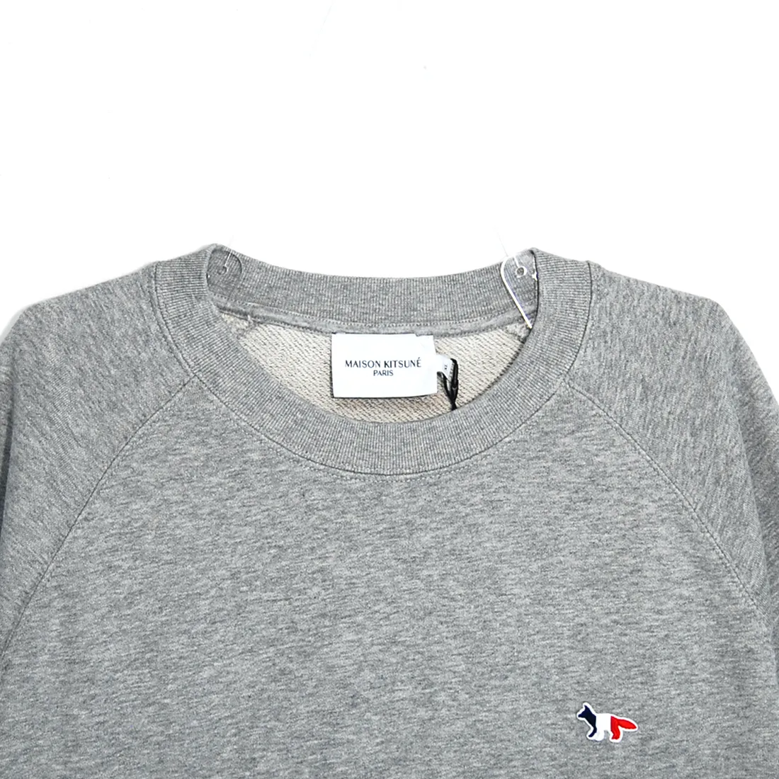 MAISON KITSUNE  |Pullovers Unisex Street Style U-Neck Long Sleeves Cotton