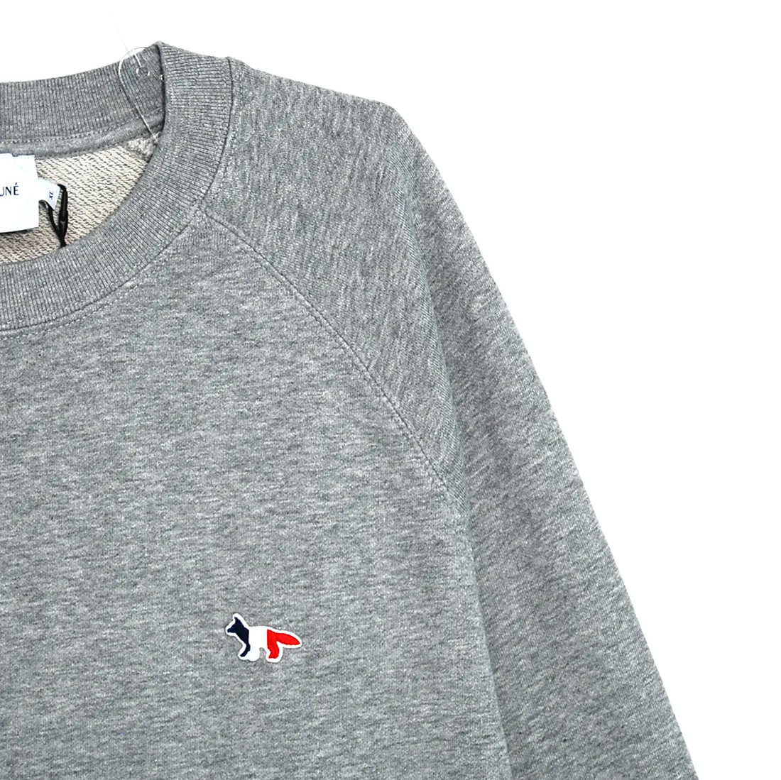 MAISON KITSUNE  |Pullovers Unisex Street Style U-Neck Long Sleeves Cotton