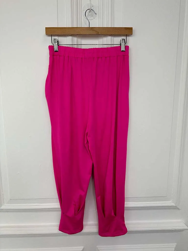 Malissa J Pleat Cuff Trousers - Pink