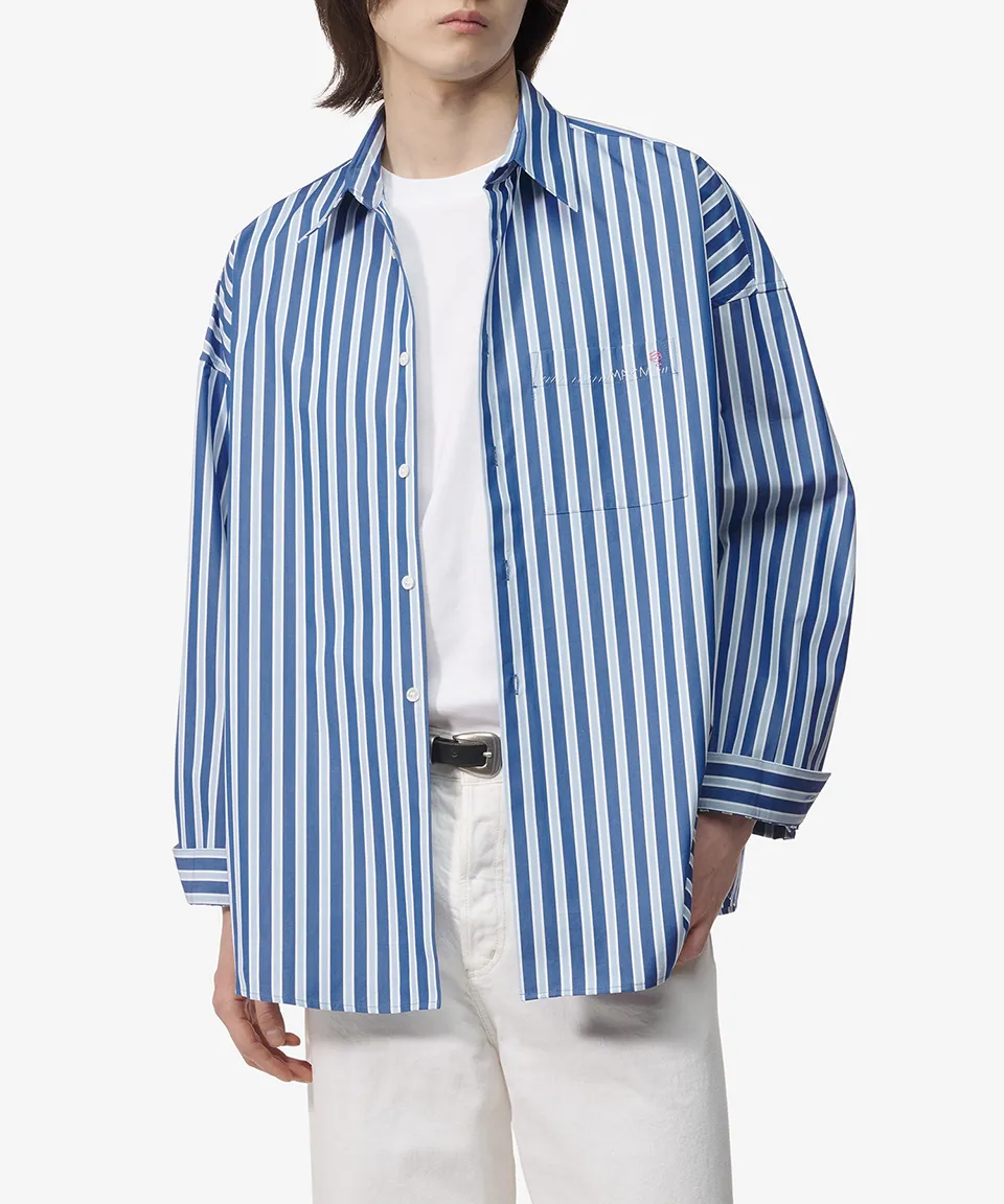 MARNI  |Stripes Street Style Long Sleeves Plain Logo Designers