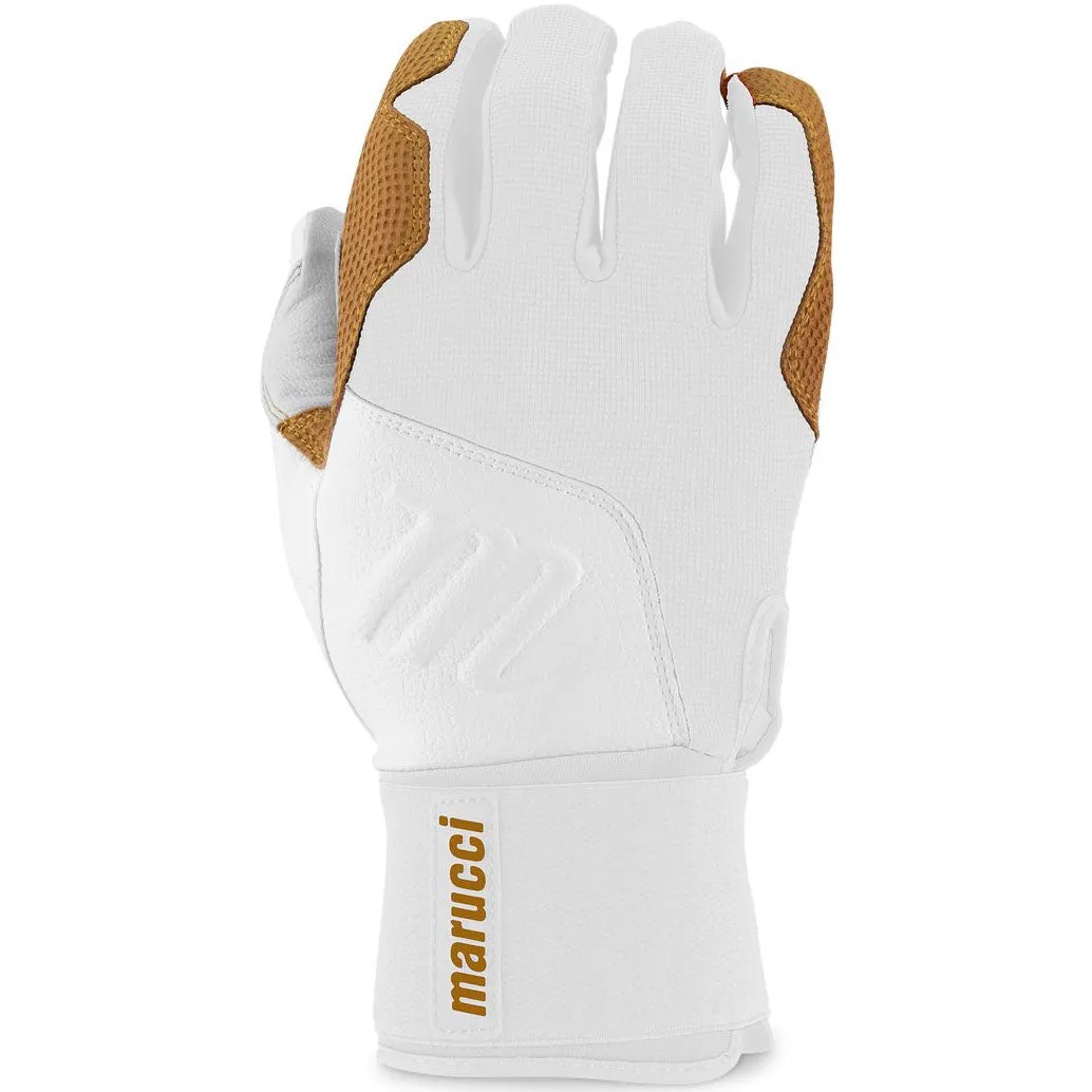 Marucci Blacksmith Adult Batting Gloves: MBGBKSMFW