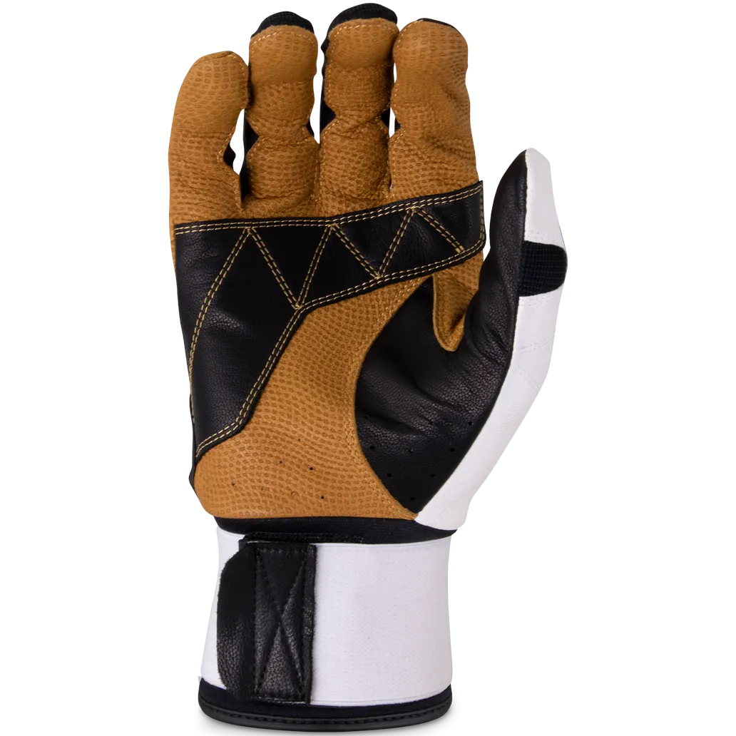 Marucci Blacksmith Adult Batting Gloves: MBGBKSMFW