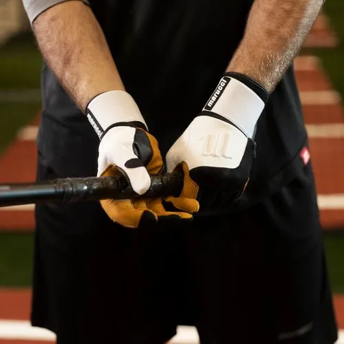 Marucci Blacksmith Youth Batting Gloves: MBGBKSMFWY