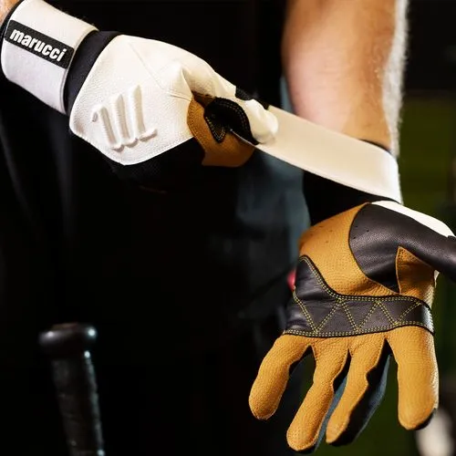 Marucci Blacksmith Youth Batting Gloves: MBGBKSMFWY