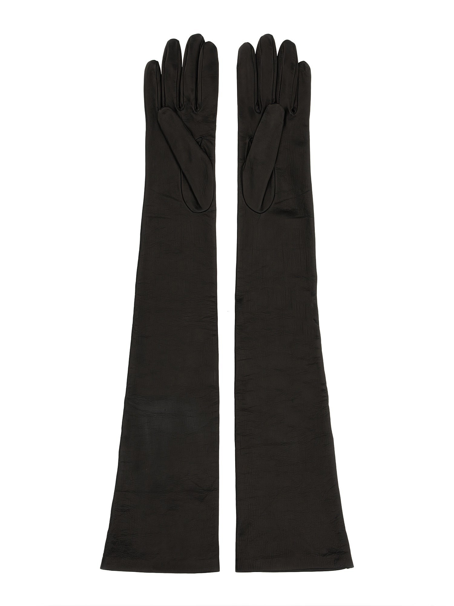 MAX MARA    LONG LEATHER GLOVES