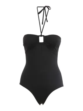 Max Mara Sleeveless Low-Back Swimsuit