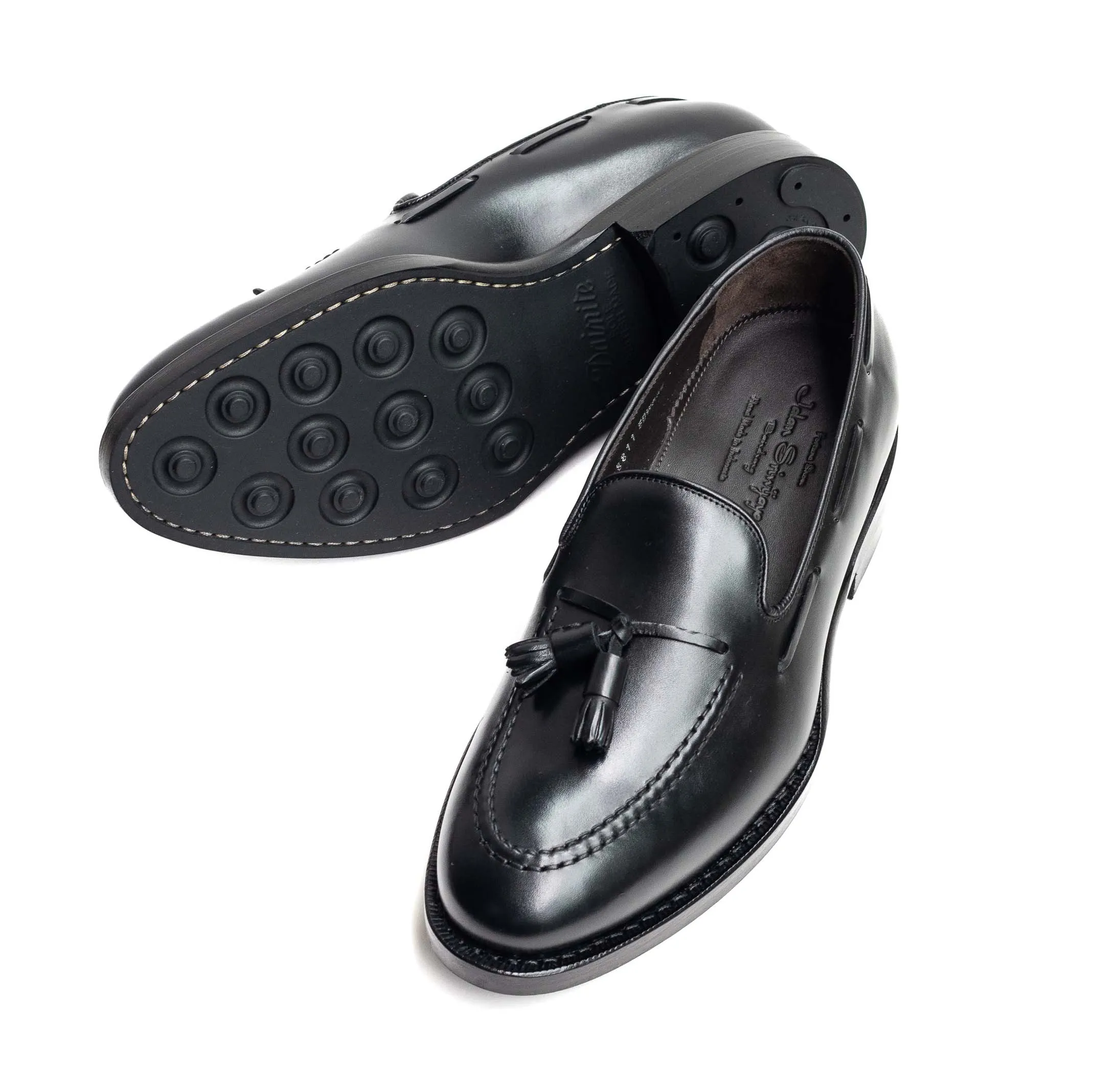 Men's Tassel Loafer / Black Calf 98811