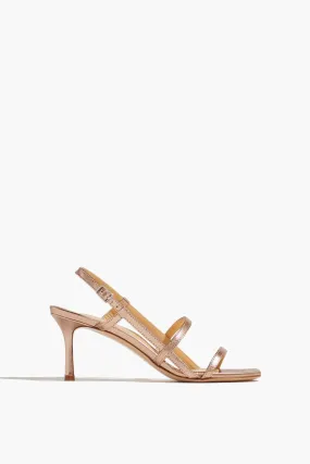 Mitzi 70 Sandal in Powder Metallic