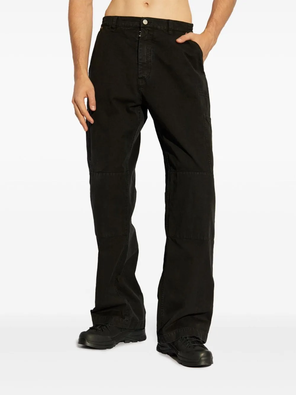 Mm6 Maison Margiela Trousers Black