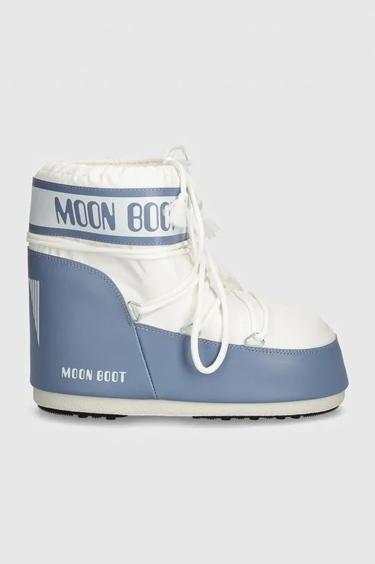 Moon Boot snow boots MB ICON LOW NYLON blue color 80D1409340 HA06