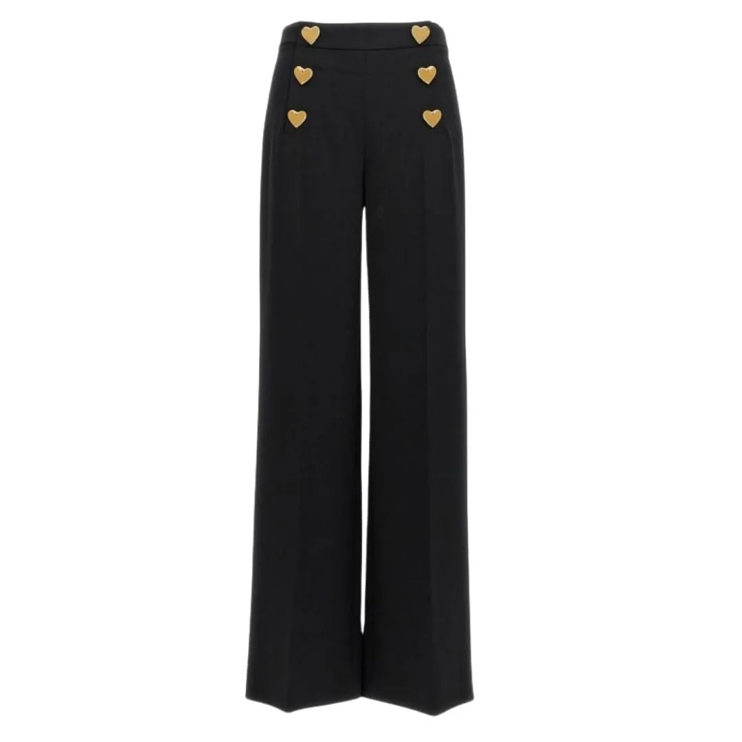 Moschino Pants Gold-Black