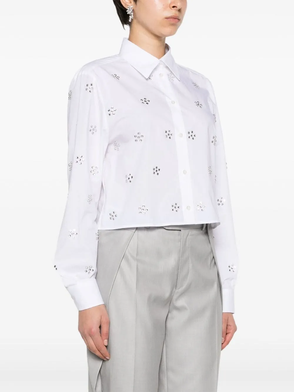 MSGM  |Long Sleeves Cotton Shirts & Blouses