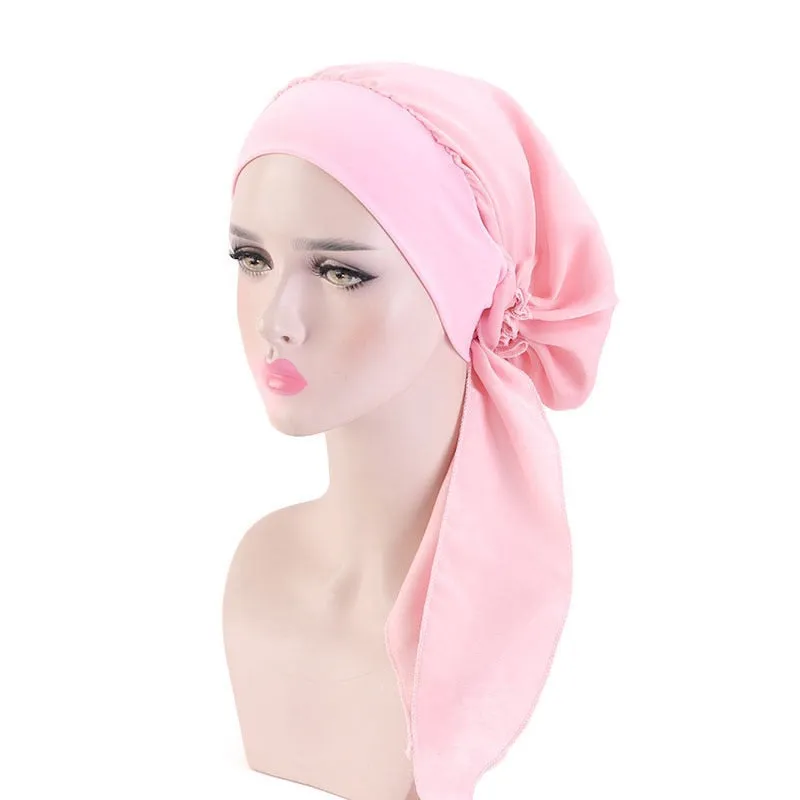 Muslim head scarf turban bonnet ready to wear