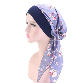 Muslim head scarf turban bonnet ready to wear