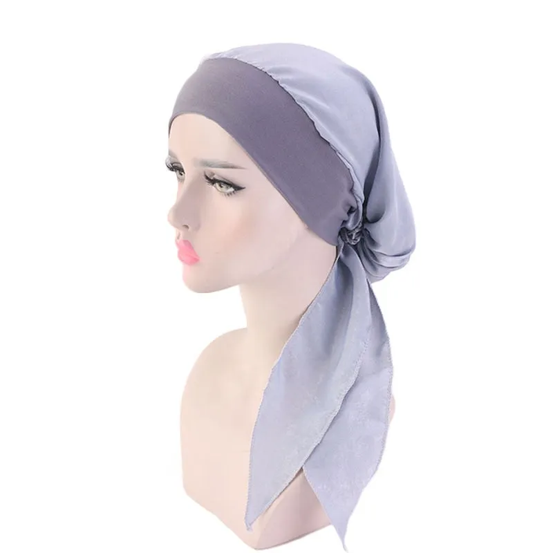 Muslim head scarf turban bonnet ready to wear