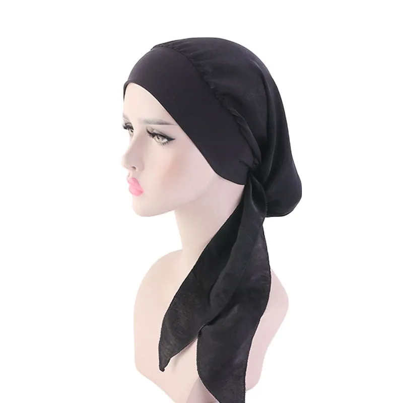 Muslim head scarf turban bonnet ready to wear