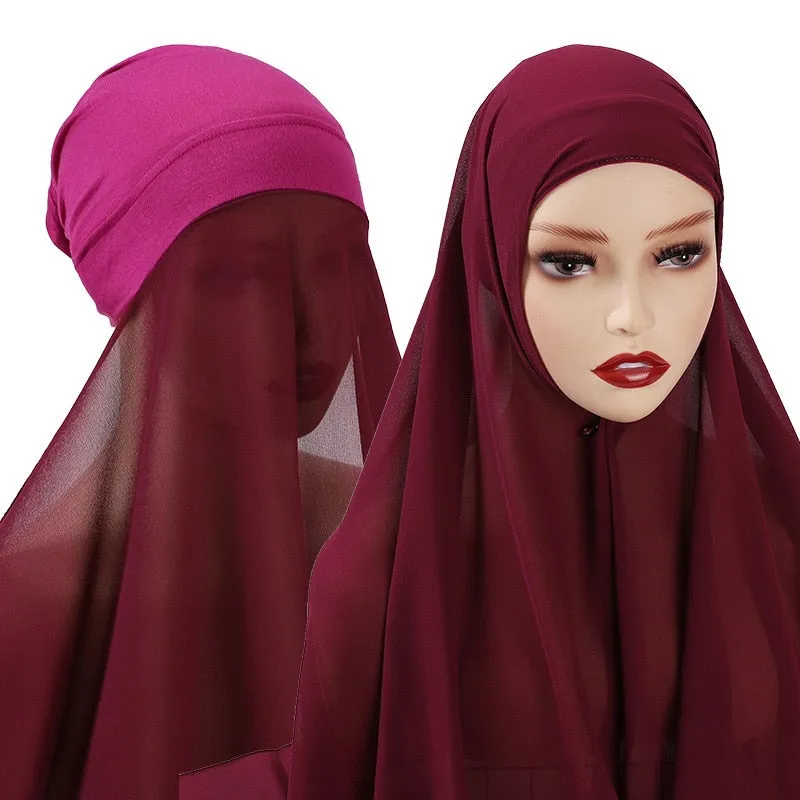 Muslim Women Convenient Headscarf 25 New Colors