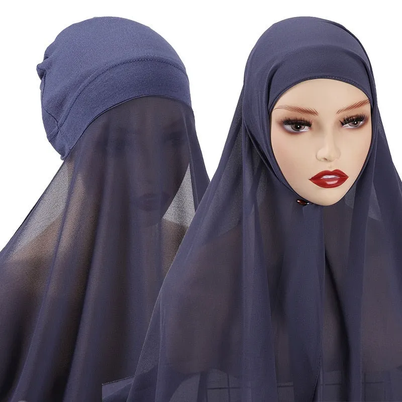 Muslim Women Convenient Headscarf 25 New Colors