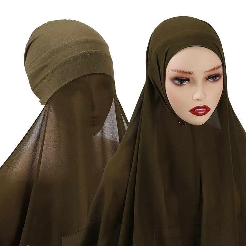 Muslim Women Convenient Headscarf 25 New Colors