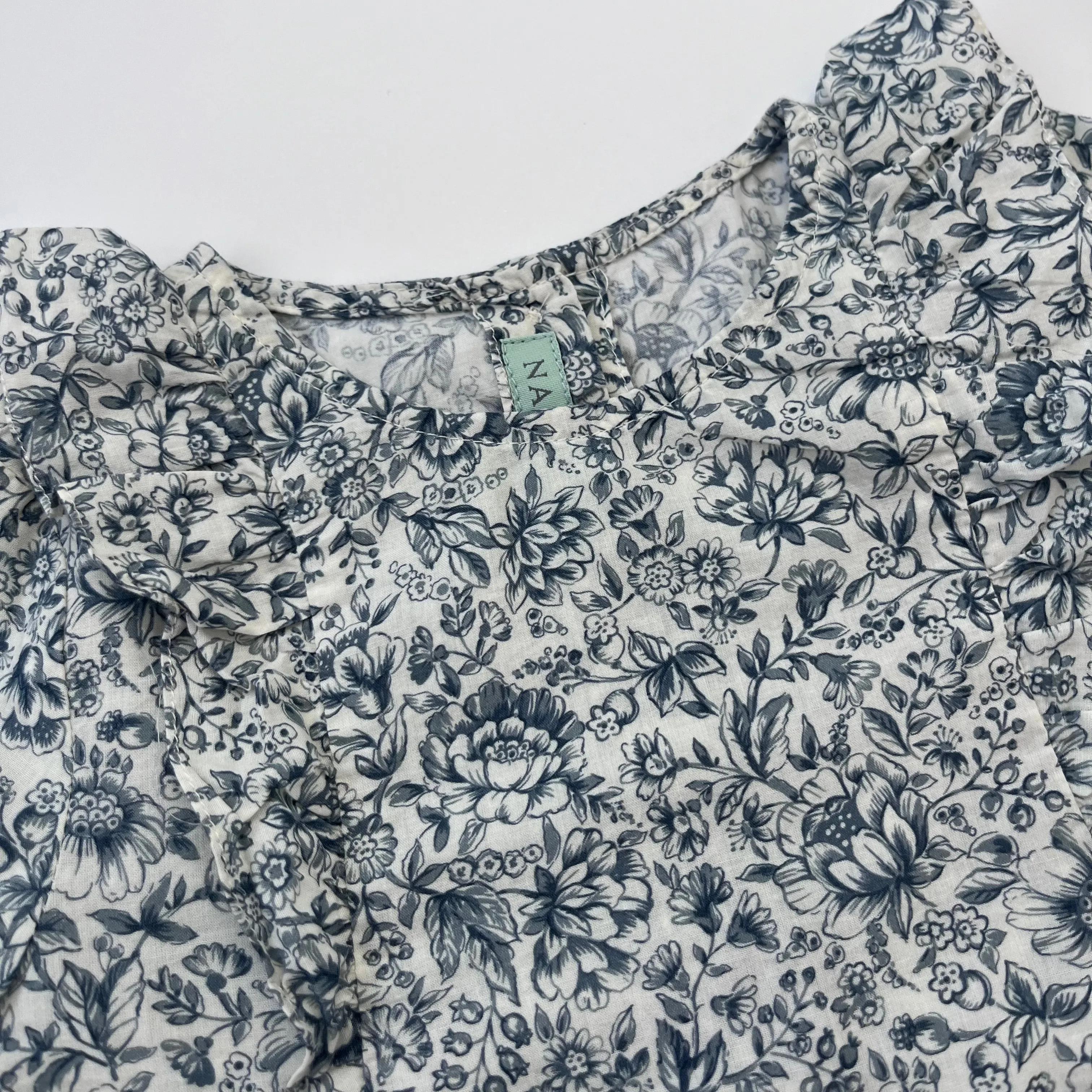 Nanos Floral Print Blouse: 18 Months