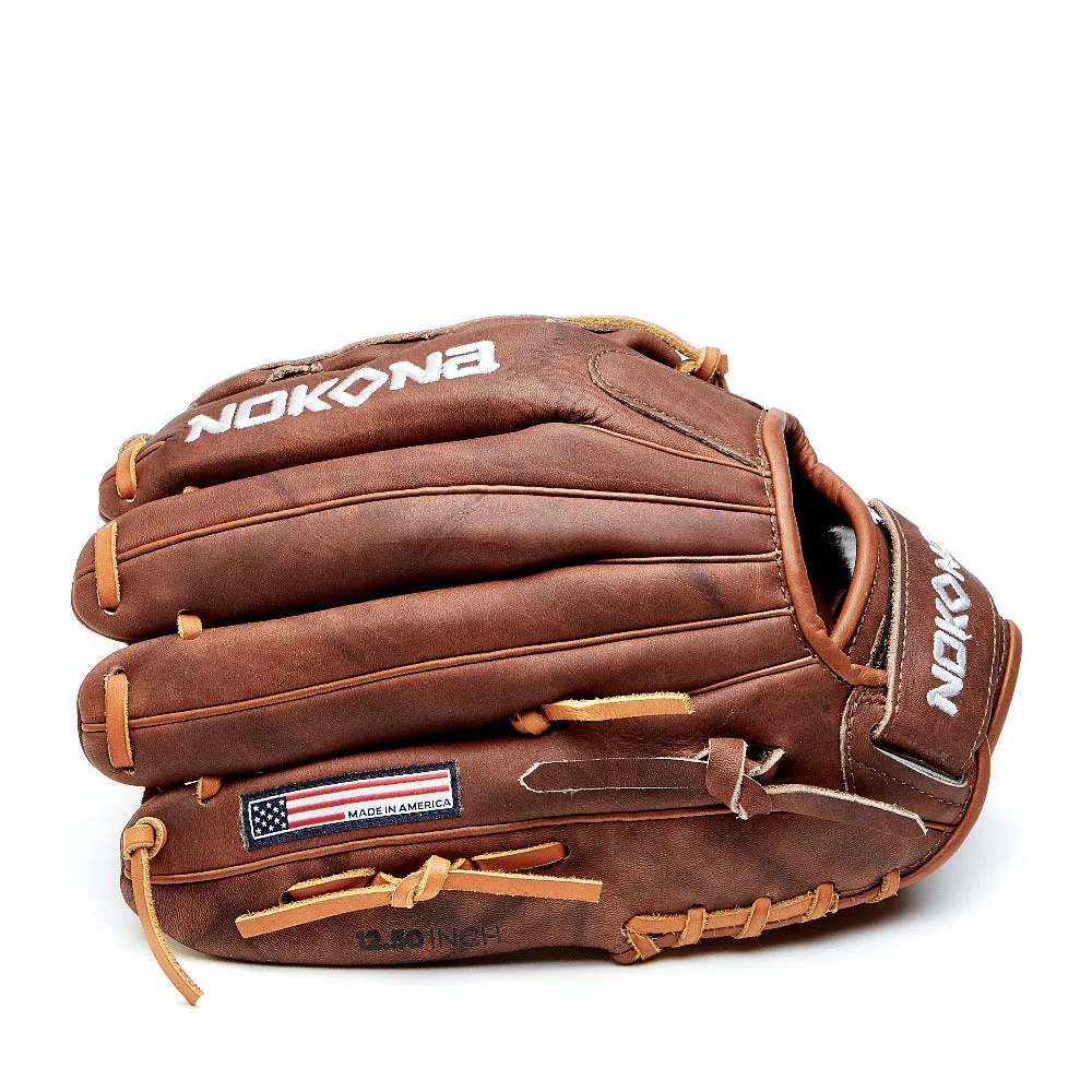 Nokona Walnut 12 Fastpitch Glove: W-V1200C