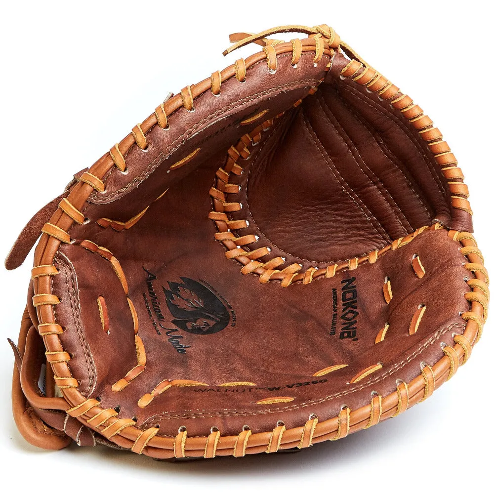 Nokona Walnut 32.5 Fastpitch Catcher's Mitt: W-V3250