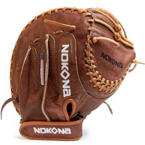 Nokona Walnut 32.5 Fastpitch Catcher's Mitt: W-V3250