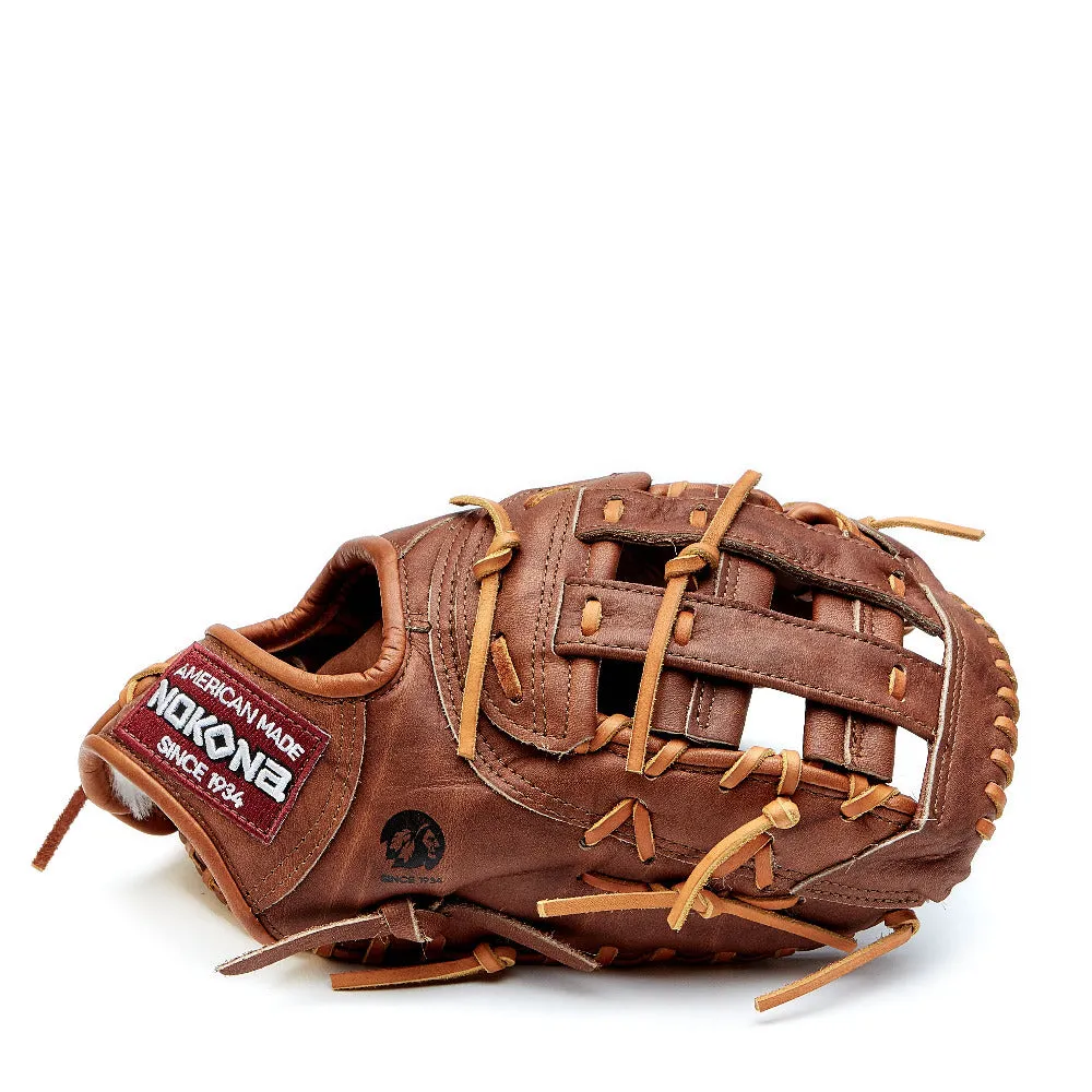 Nokona Walnut Classic 13 Baseball / Softball First Base Mitt: W-N70