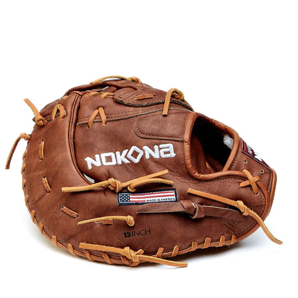 Nokona Walnut Classic 13 Baseball / Softball First Base Mitt: W-N70