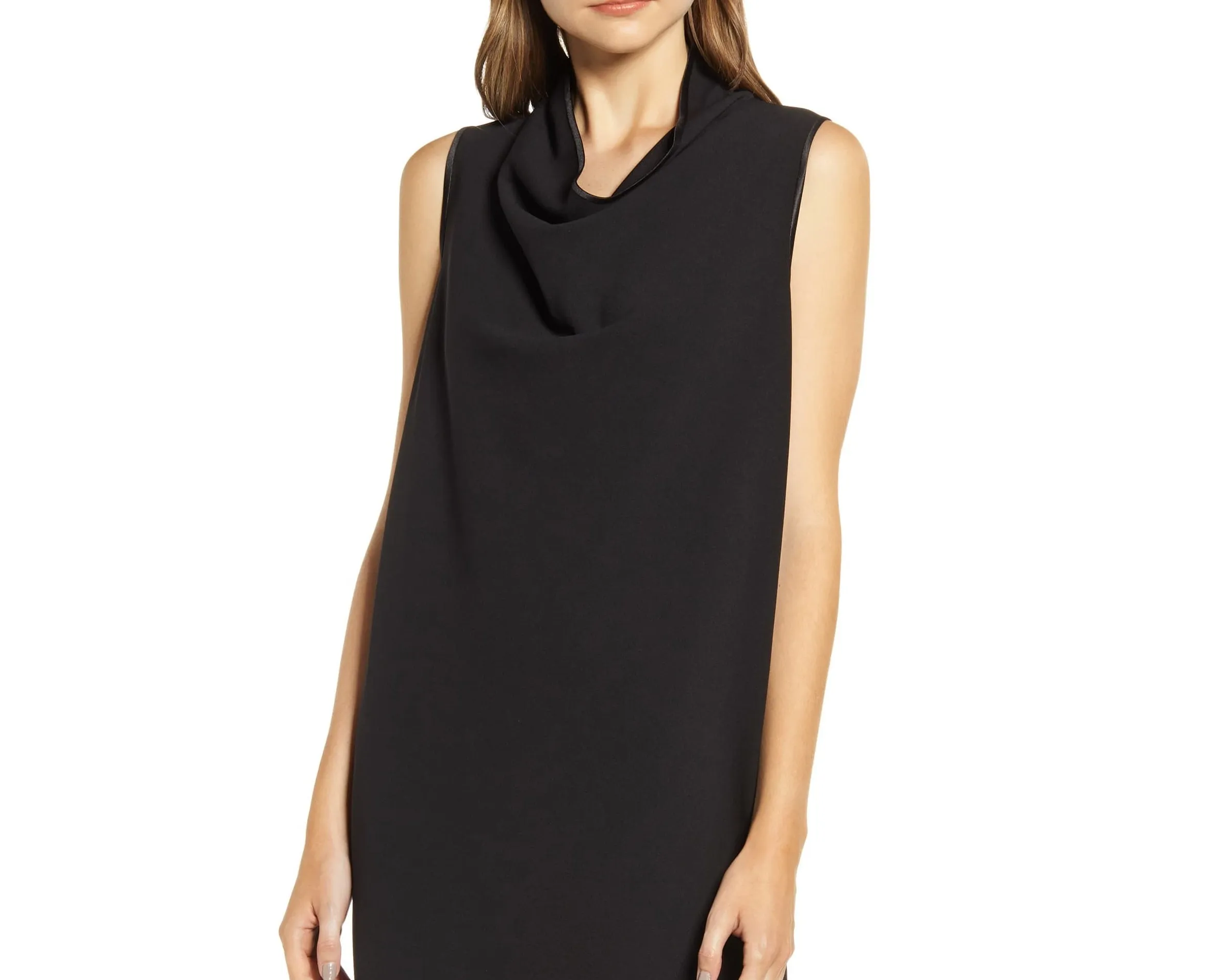 NOSTOCK Anne Klein Women's Shift Dress Black Size X-Small