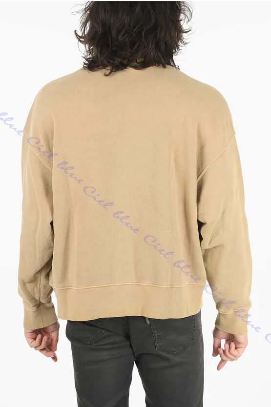 Palm Angels  |Crew Neck Pullovers Street Style Long Sleeves Plain Cotton