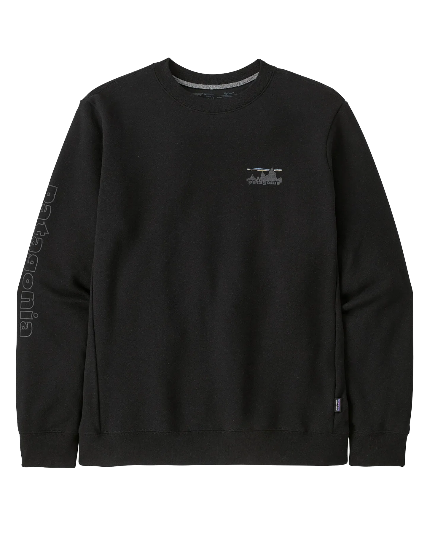 Patagonia '73 Skyline Uprisal Crew Sweatshirt - Ink Black