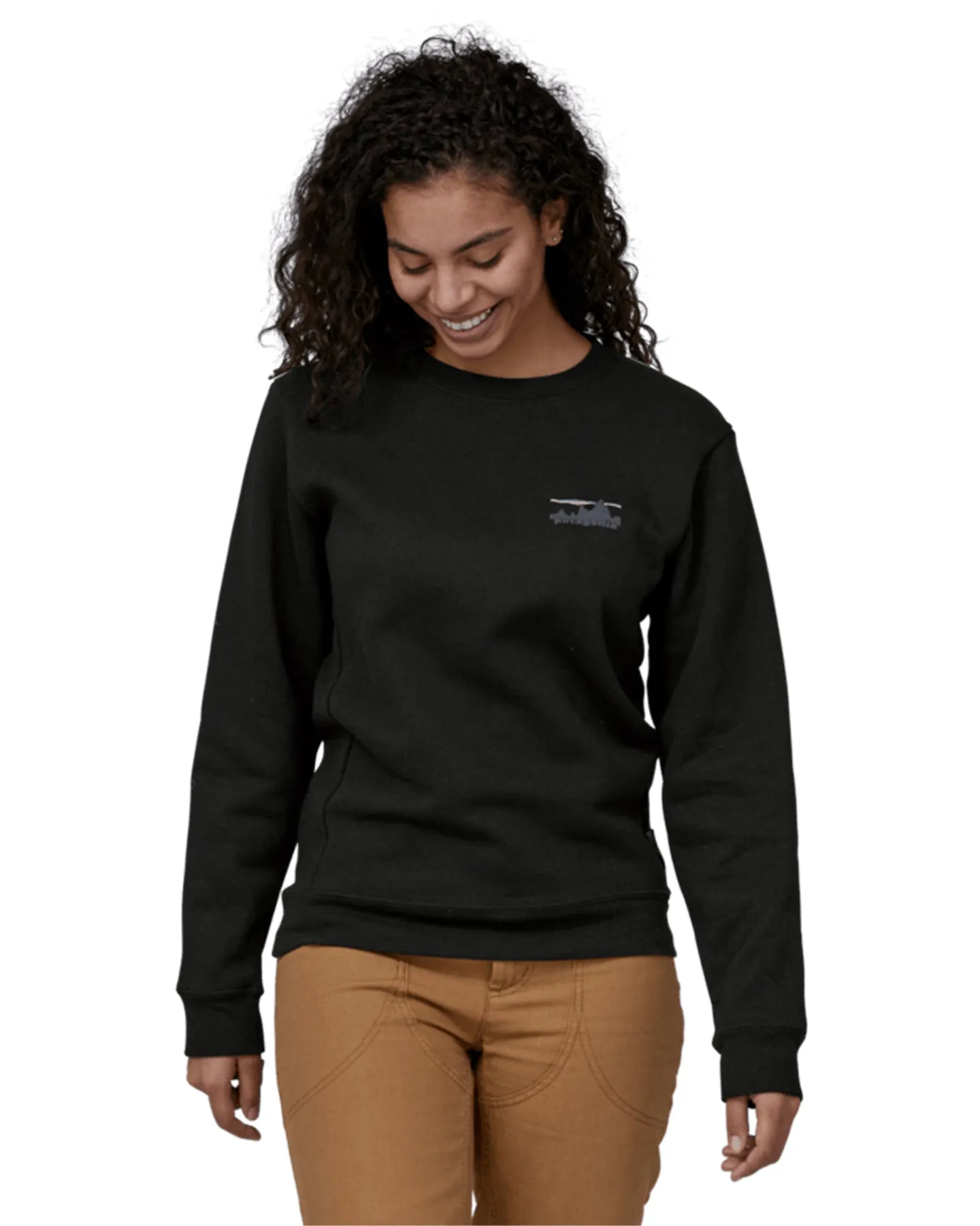 Patagonia '73 Skyline Uprisal Crew Sweatshirt - Ink Black