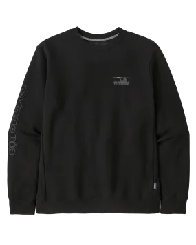 Patagonia '73 Skyline Uprisal Crew Sweatshirt - Ink Black